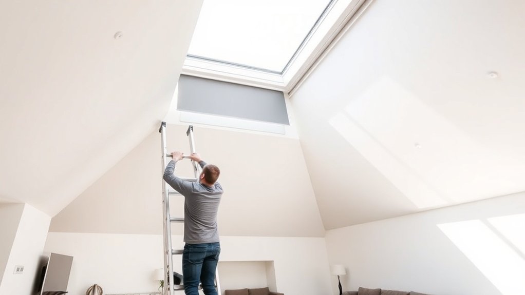 Skylight Blinds Installation Twickenham